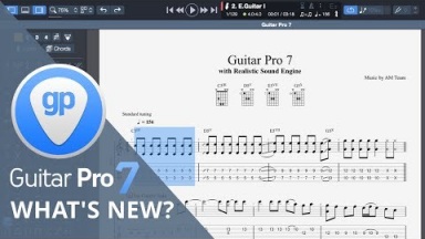 What's New in Guitar Pro 7 | Music Notation Software