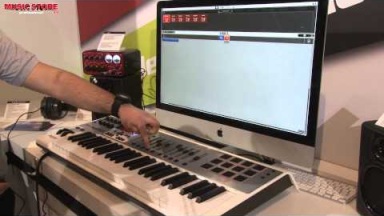 Musikmesse 2013 - M-AUDIO Axiom AIR 49 + NEW Ignite-Software (english)