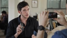 Using the smartLav while filming with the iPhone