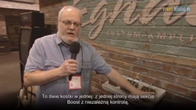 Egnater na NAMM 2016 - Wzmacniacze, kolumny i efekty gitarowe