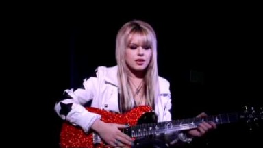 Orianthi and her Signature SE Model - NAMM 2011