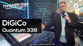 NAMM'20: DiGiCo prezentuje konsoletę Quantum338