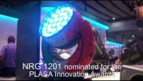 The NRG 1201 high-power compact moving head has been nominated for the PLASA 2012 Innovation Awards.