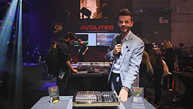 Złota konsoleta do wygrania! Avolites na 50 urodziny z ciekawą serią D3 | ISE'26