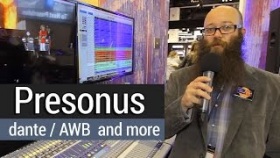 Presonus StudioLive AI i StudioLive RM oraz protokół Dante + AVB