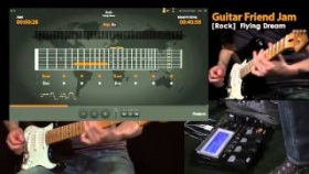 Roland Guitar Friend Jam Demo #1; Rock &quot;Flying Dream&quot;