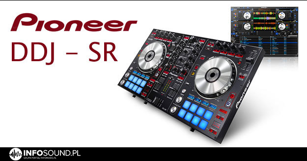 Pioneer DDJ-SR DJコントローラー Serato DJ PRO DDJ-SR (zarchiwizowane) Przenośny 2-kanałowy kontroler do